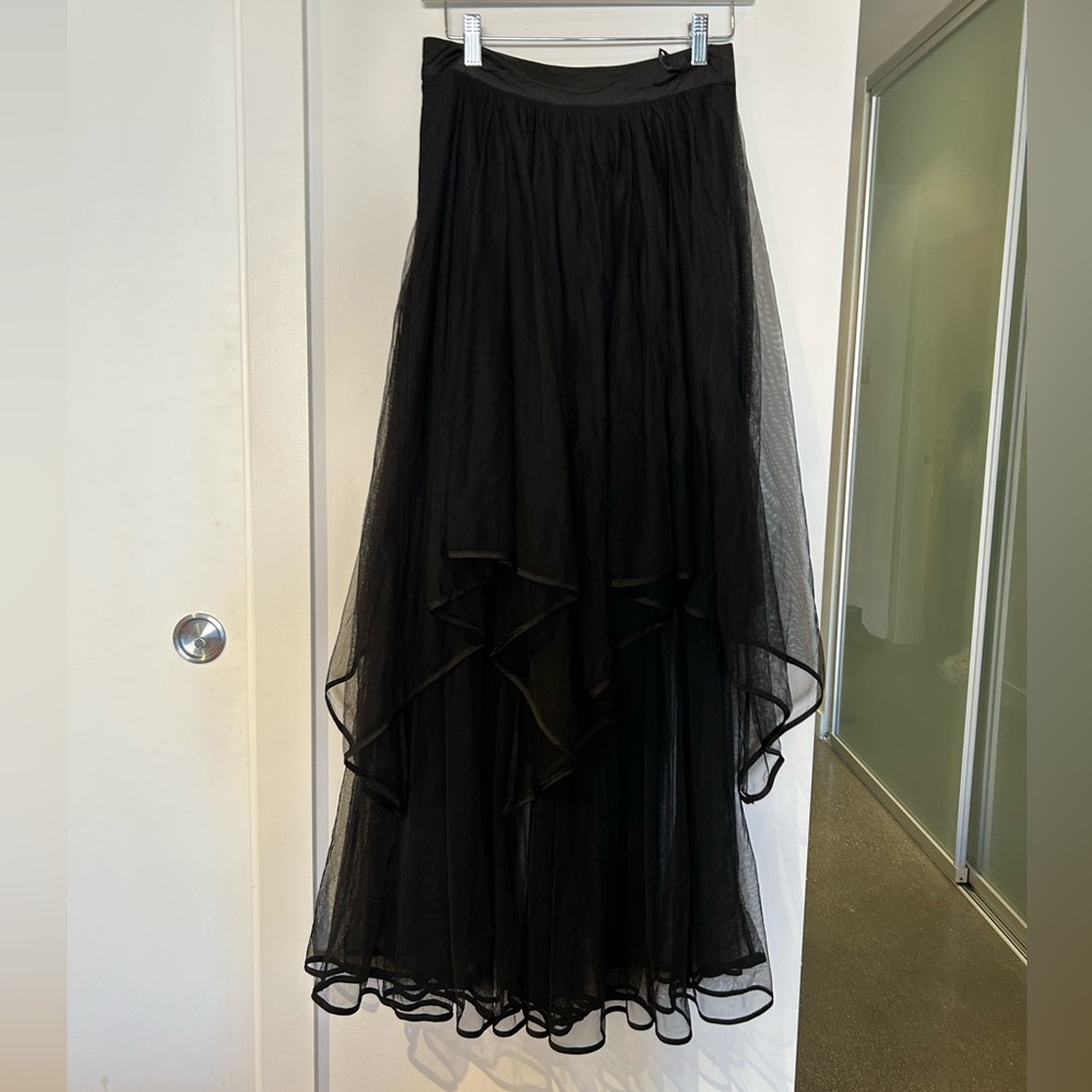 Free People: Transparent Maxi Skirt
